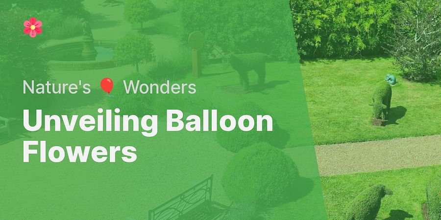 Unveiling Balloon Flowers - Nature's 🎈 Wonders